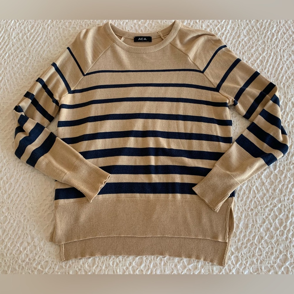 ACA Beige Knit Sweater